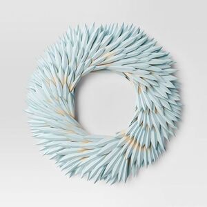 Threshold - Preserved Palm Wreath - Threshold Green